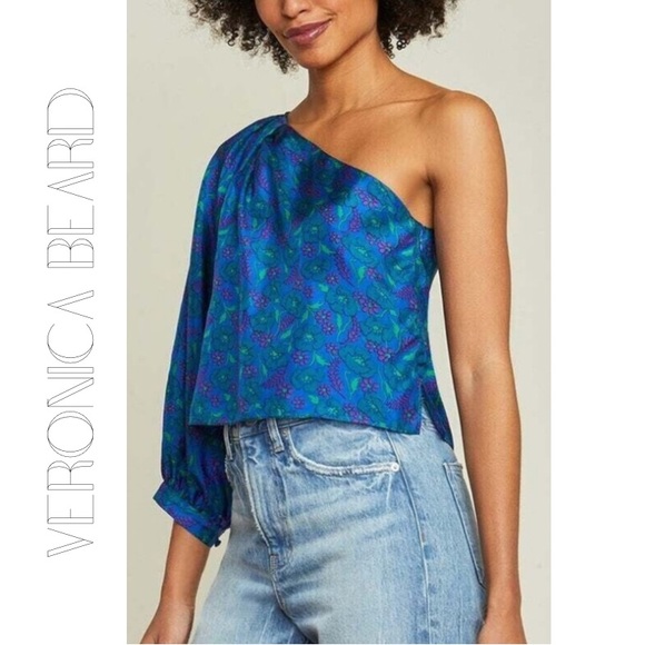 Veronica Beard Tops - Veronica Beard Lyric floral silk blouse NEW